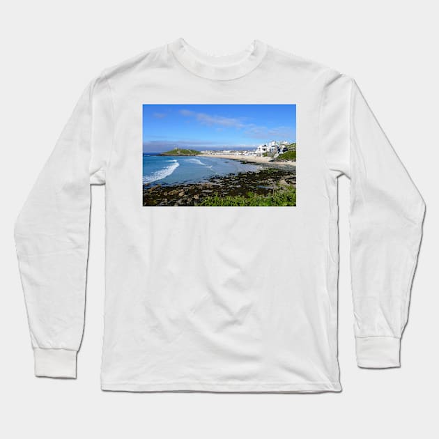 St Ives, Cornwall Long Sleeve T-Shirt by Chris Petty